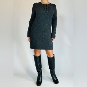 NWT! MADEWELL Womans Dress 100% MERINO WOOL SWEATER DRESS M